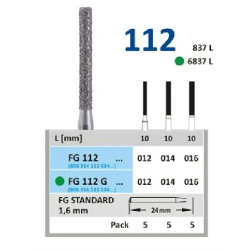 HORICO FG DIAMANT 112G016 (5st)