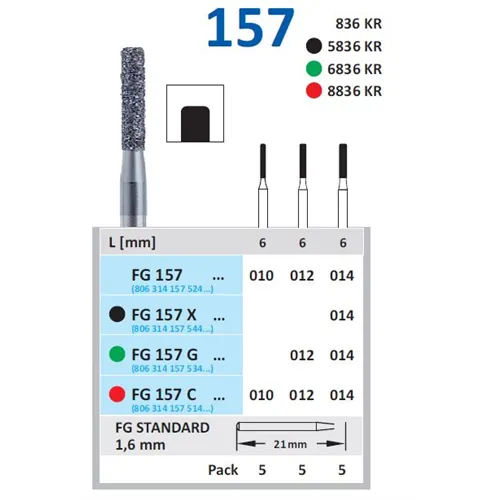 HORICO FG DIAMANT 157X014 (5st)