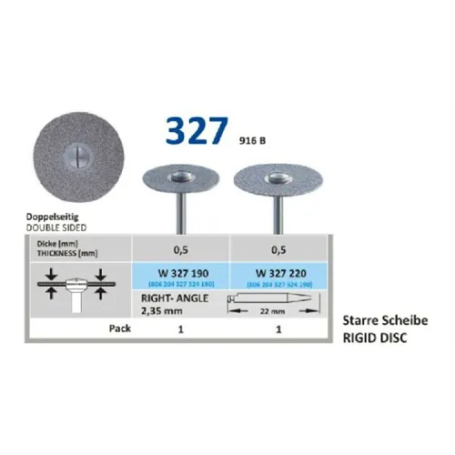 HORICO RA DIAMANT 327/220 (1st)