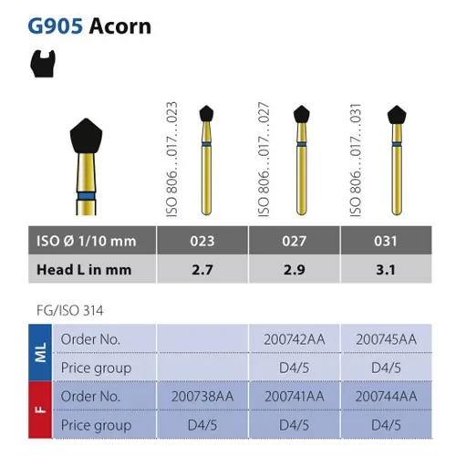 DIATECH FG G905/023 2.7F (5st)