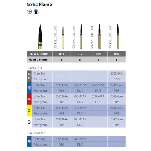 DIATECH FG G862/010 8UF (5st)