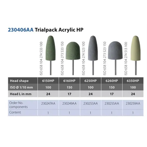DIATECH TRIALPACK ACRYLIC HP