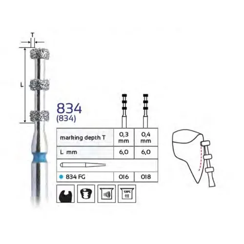 FHS FG DIAMANT 834/018 (5st)