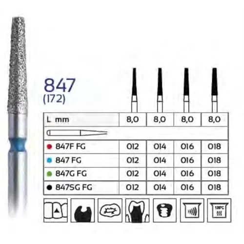 FHS FG DIAMANT 847G016 (5st)