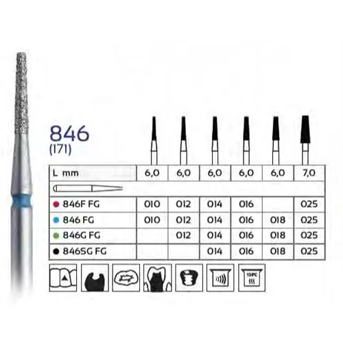FHS FG DIAMANT 846/010 (5st)