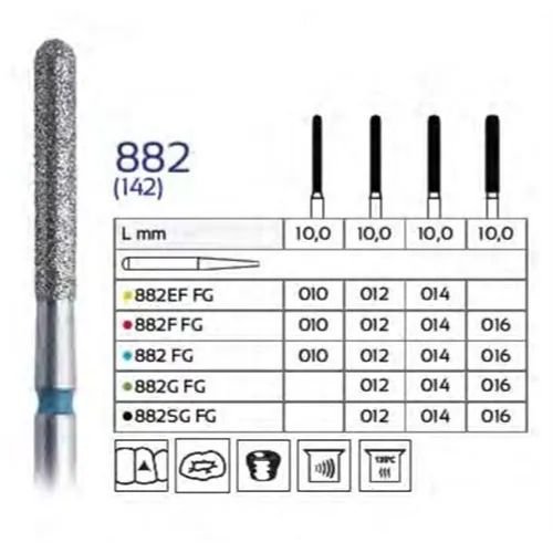 FHS FG DIAMANT 882F012 (5st)