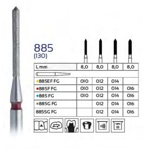FHS FG DIAMANT 885/016 (5st)