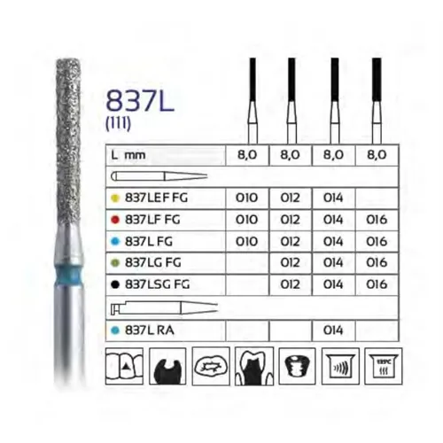 FHS FG DIAMANT 837L/012 (5st)