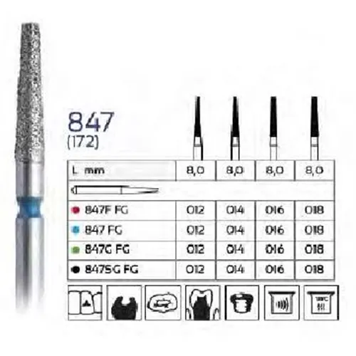 FHS FG DIAMANT 847/016 (5st)