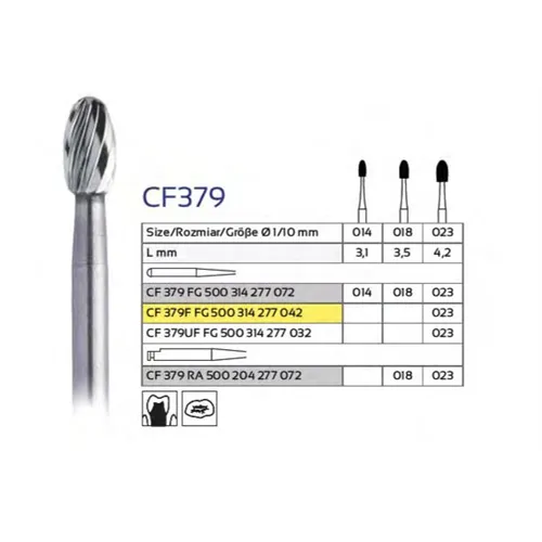FHS RA CARBIDE 379/018 (5st)