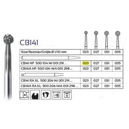 FHS HP CARBIDE CB141/023 (5st)