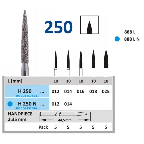HORICO HP DIAMANT 250/016 (5st)