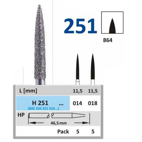 HORICO HP DIAMANT 251/018 (5st)