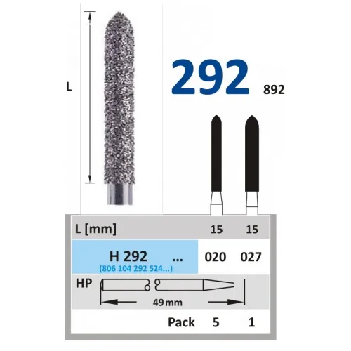 HORICO HP DIAMANT 292/020 (5st)