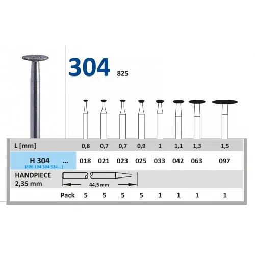 HORICO HP DIAMANT SCHIJF 304/042 (1st)