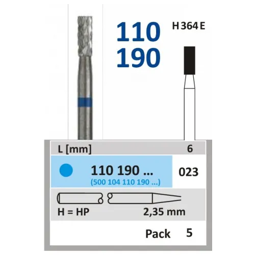HORICO HP CARBIDE FRAIS 110190/023 (5st)