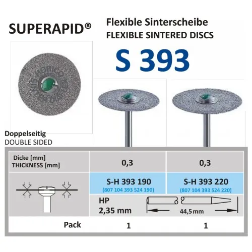 HORICO HP SINTER DIAMANT SH 393/190 (1st)