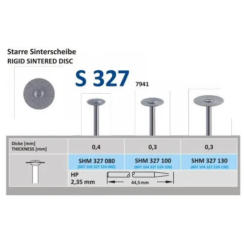 HORICO HP SINTER DIAMANT SHM 327/080 (1st)