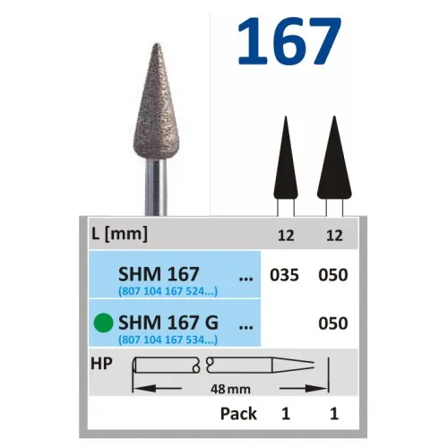 HORICO HP SINTER DIAMANT SHM 167/050 (1st)
