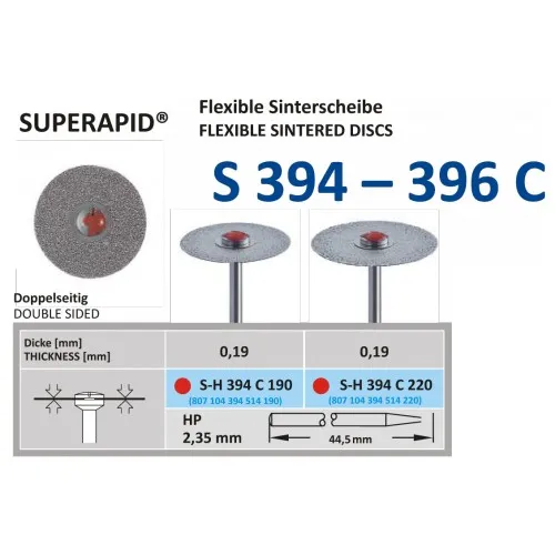 HORICO HP SINTER DIAMANT SHM 394C220 (1st)
