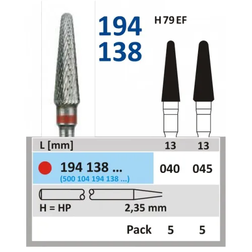 HORICO HP CARBIDE FRAIS 194138/040 (1st)