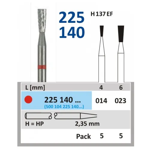 HORICO HP CARBIDE FRAIS H225140/023 (5st)
