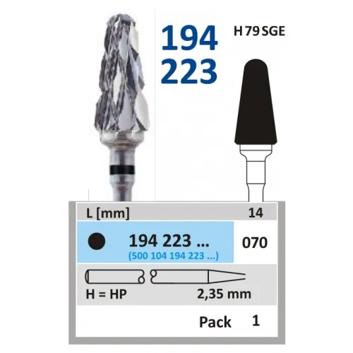 HORICO HP CARBIDE FRAIS 194223/070 (1st)