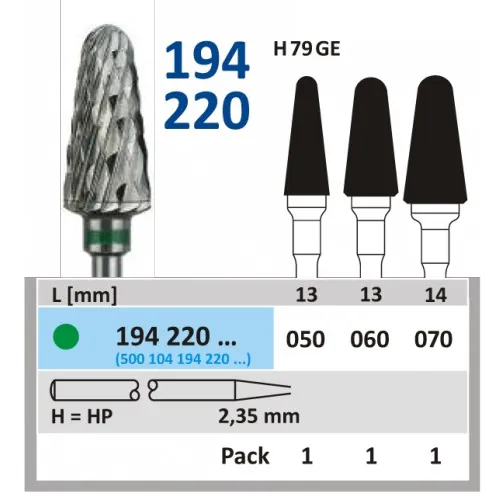 HORICO HP CARBIDE FRAIS 194220/050 (1st)