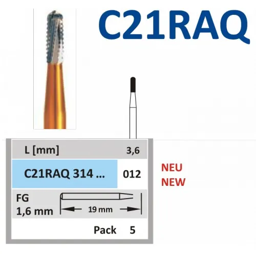 HORICO FG CARBIDE C21RAQ012 (5st)