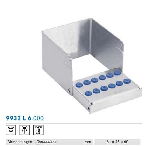 KOMET RVS BORENBLOK 9933L6.000