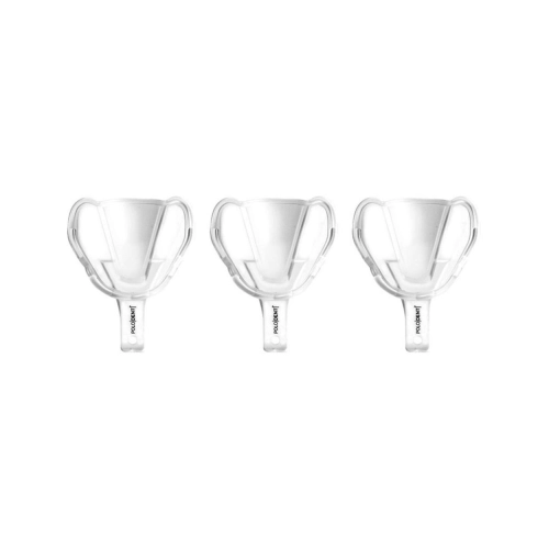 POLODENT DISPOSABLE AFDRUKLEPELS NR.43 VOOR BETANDE KAAK BOVEN TRANSPARANT (10st)