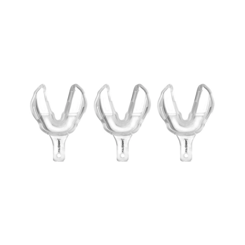 POLODENT DISPOSABLE AFDRUKLEPELS NR.53 VOOR BETANDE KAAK ONDER TRANSPARANT (10st)