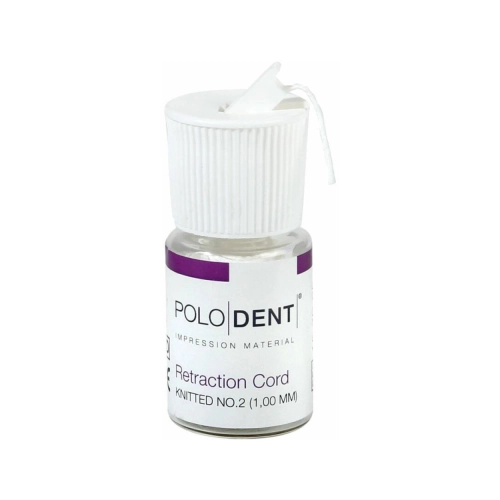 POLODENT RETRACTIEDRAAD KNITTED 1,00mm NR.2 (300cm)