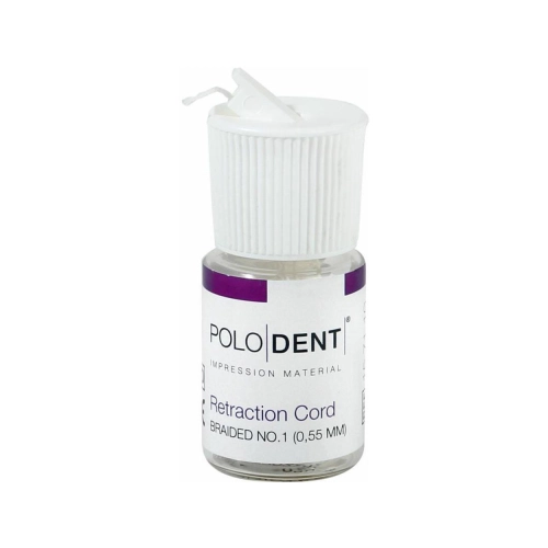 POLODENT RETRACTIEDRAAD BRAIDED 0,55mm NR.1 (300cm)