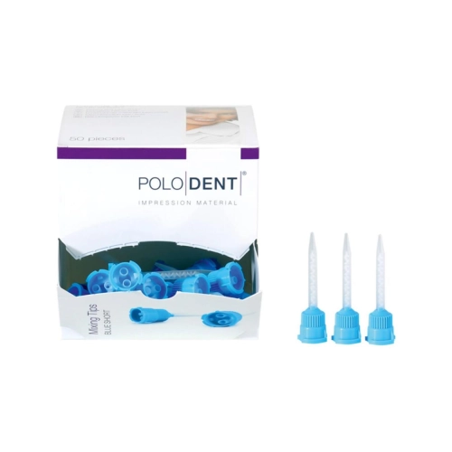 POLODENT MENGTIPS BLAUW KORT (50st)