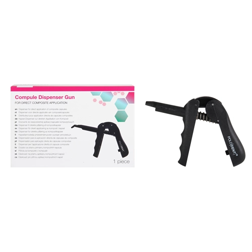 POLODENT COMPULE DISPENSER PISTOOL ZWART