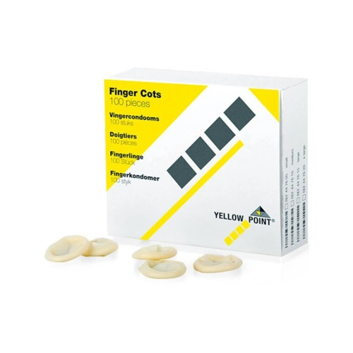 YELLOW POINT VINGERCONDOOMS LARGE (100st)