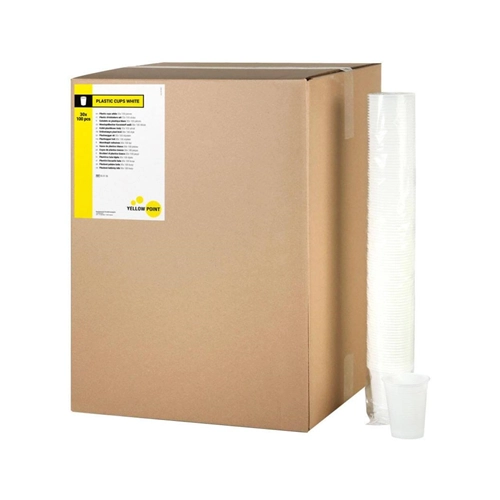 YELLOW POINT DRINKBEKERS 180cc WIT (3000st)