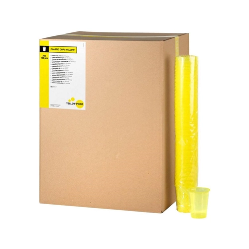 YELLOW POINT DRINKBEKERS 180cc GEEL (3000st)