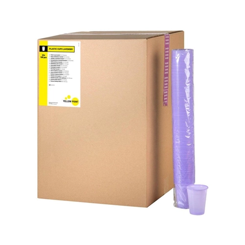 YELLOW POINT DRINKBEKERS 150cc LAVENDEL (3000st)