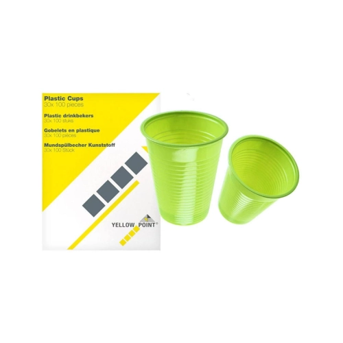 YELLOW POINT DRINKBEKERS 150cc LIME (3000st)