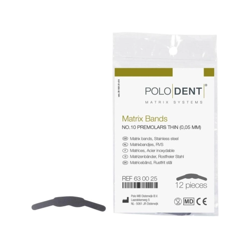 FKG MATRIXBANDJES NR.10 PREMOLAREN DUN 0,05mm (12st)
