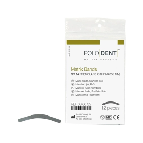 FKG MATRIXBANDJES NR.14 PREMOLAREN X-DUN 0,035mm (12st)