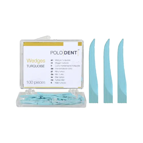 POLODENT WIGGEN TURKOOIS (100st)