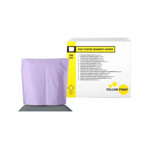YELLOW POINT HOOFDSTEUNZAKKEN LAVENDEL 25x25cm (500st)