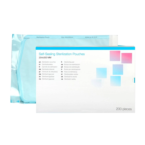 POLODENT SELF-SEAL STERILISATIEZAKJES 252x350mm (200st)