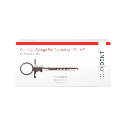 POLODENT INJECTIESPUIT MET AUTO-ASPIRATIE RVS 1954ME