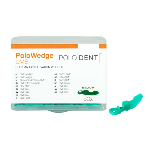 POLODENT POLOWEDGE DME MEDIUM GROEN (50st)