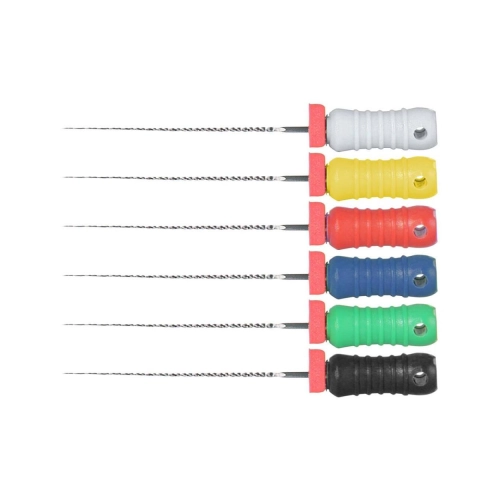 POLODENT K-FILES 25mm STERIEL ISO NR. 45-80 (6st)