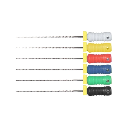 POLODENT K-REAMERS 31mm STERIEL ISO NR. 15-40 (6st)
